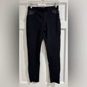 DKNY Jeans Ladies' Mid-Rise Ponte Pant Pull on Silhouette XS/ECH